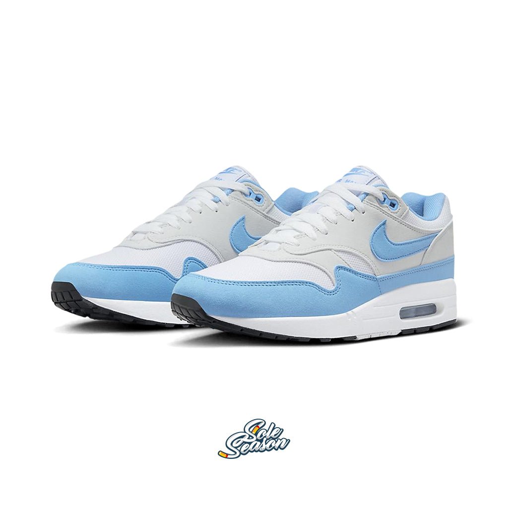 Nike Air Max 1 - White University Blue - Men's