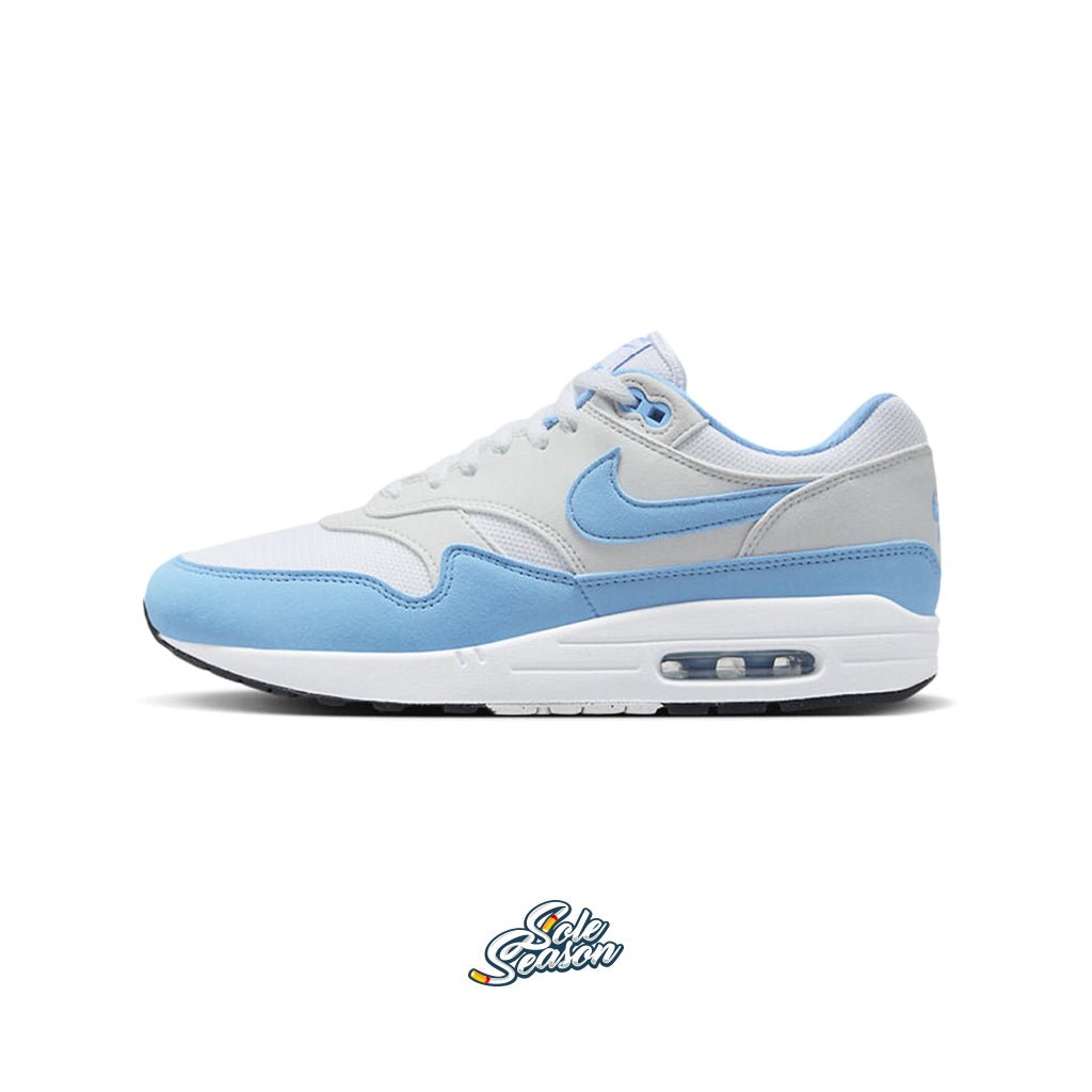 Nike Air Max 1 - White University Blue - Men's