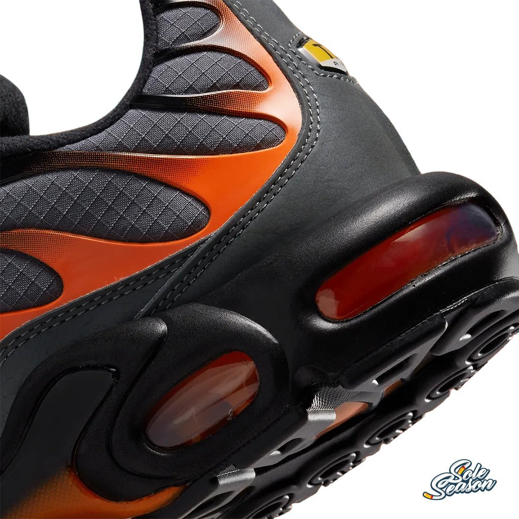 Nike Tn iron grey orange FB3358-001 close up