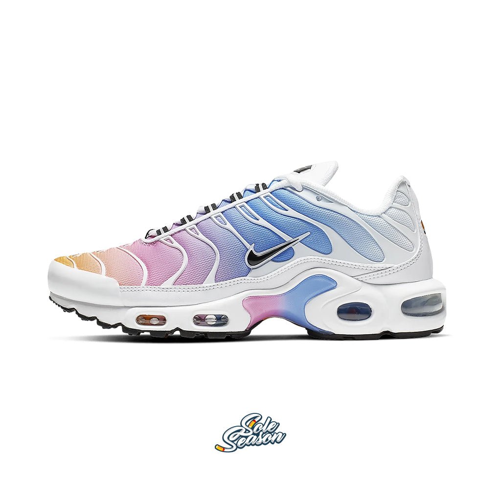 Pink nike tns, Rainbow air max plus - 605112-115 side