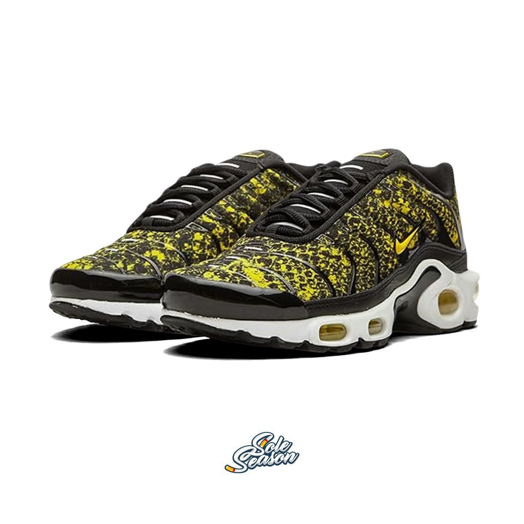 snakeskin nike tn yellow