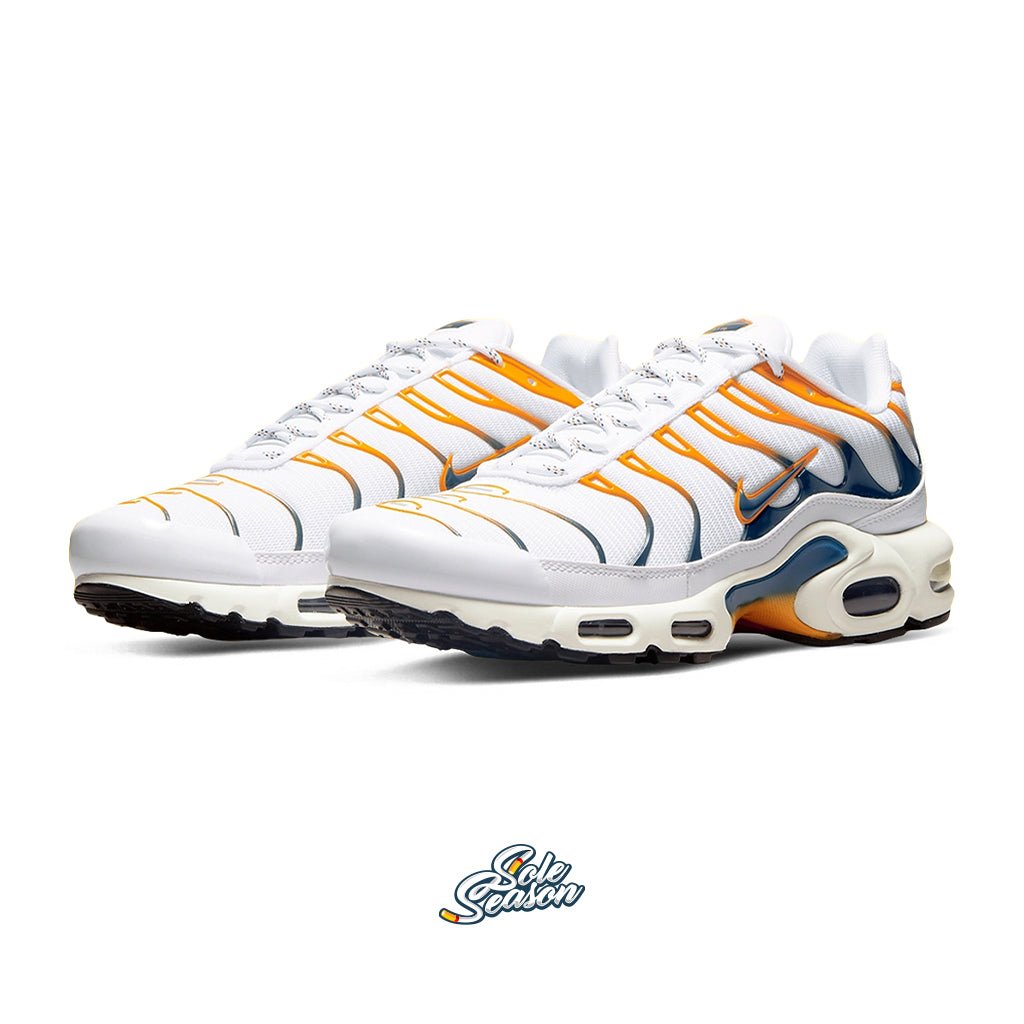 yellow and blue nike tn