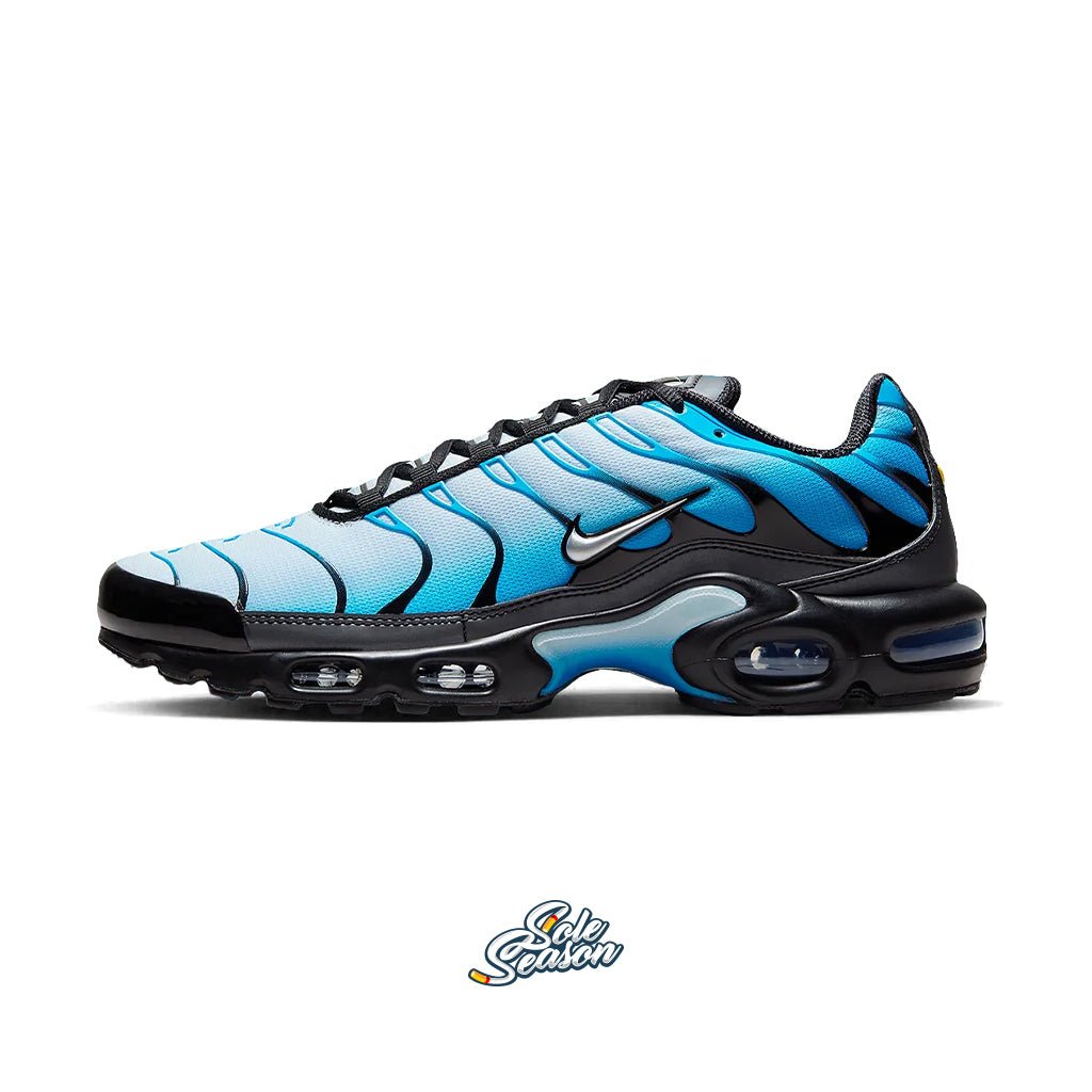 Neptune Blue Nike Tn - Black and Blue side
