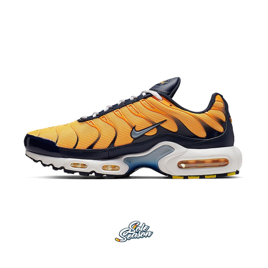 yellow nike air max plus tn