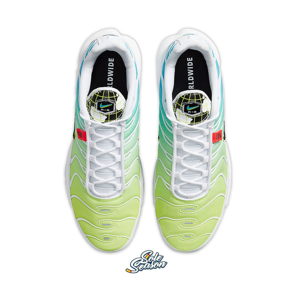 light green nike air max plus tn