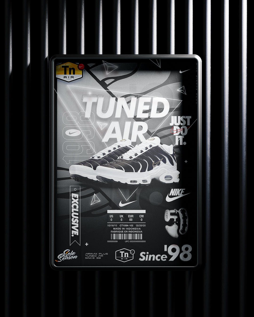 Nike Tn Killer Whale ct1094-102 - Air Max Plus Posters Prints