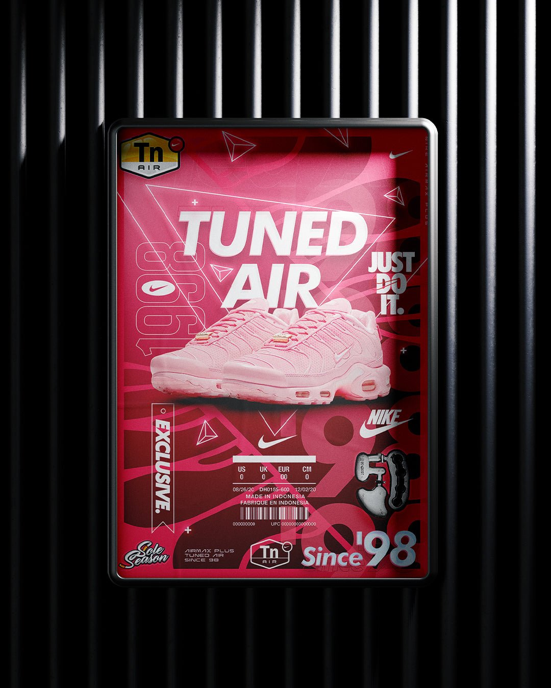 Nike Tn Pink Atlanta DH0155-600 - air max plus posters