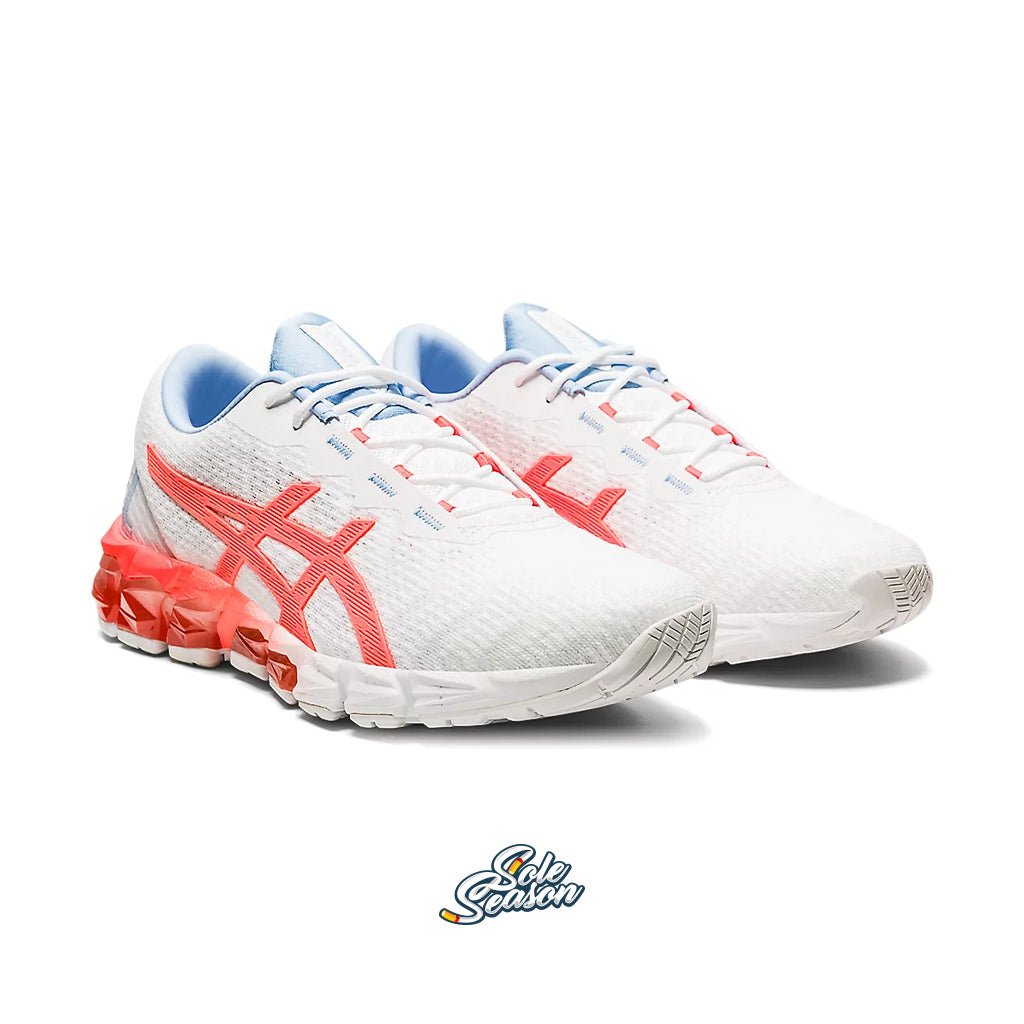 Asics Gel Quantum 180 5 - White Sunrise Red - Women's