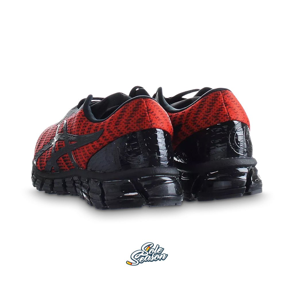 Asics Gel Quantum 180 4.5 - Nero Rosso Fuoco - Uomo