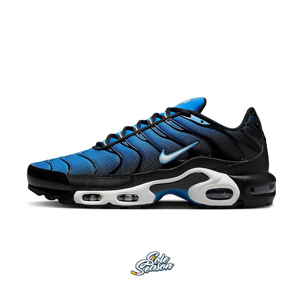 Black & Blue Nike Tn - Aquarius Blue - dm0032-402 side