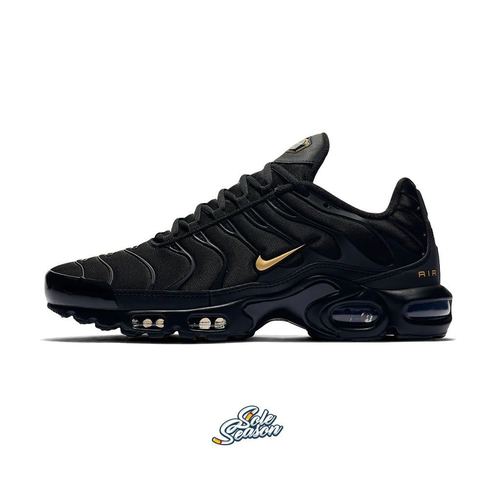 Nike Tn-Zwart Goud-Heren