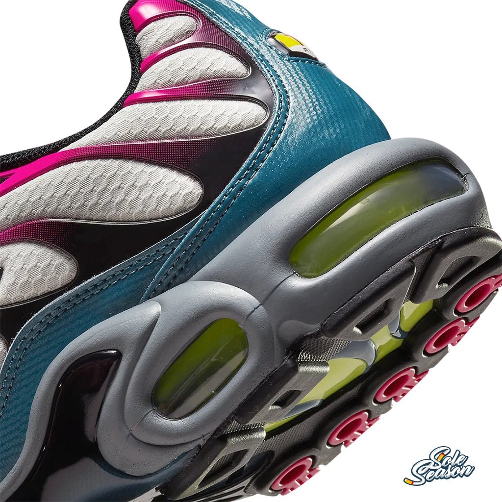 Nike TN White/Pink/Teal/Volt DH4776-002 close up