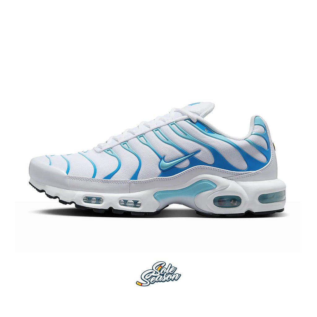 White Blue Nike Tn - Dreams - 604133-135 - Baby blue side
