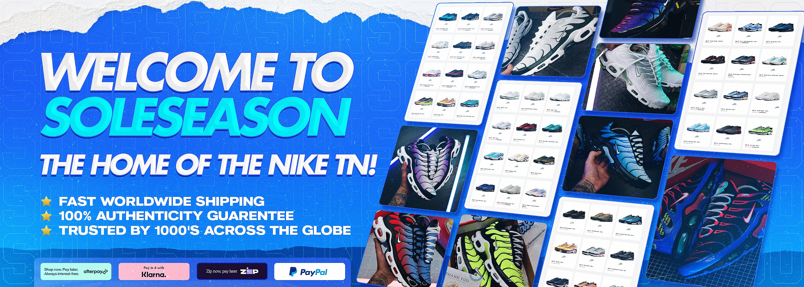 does nike have afterpay or klarna