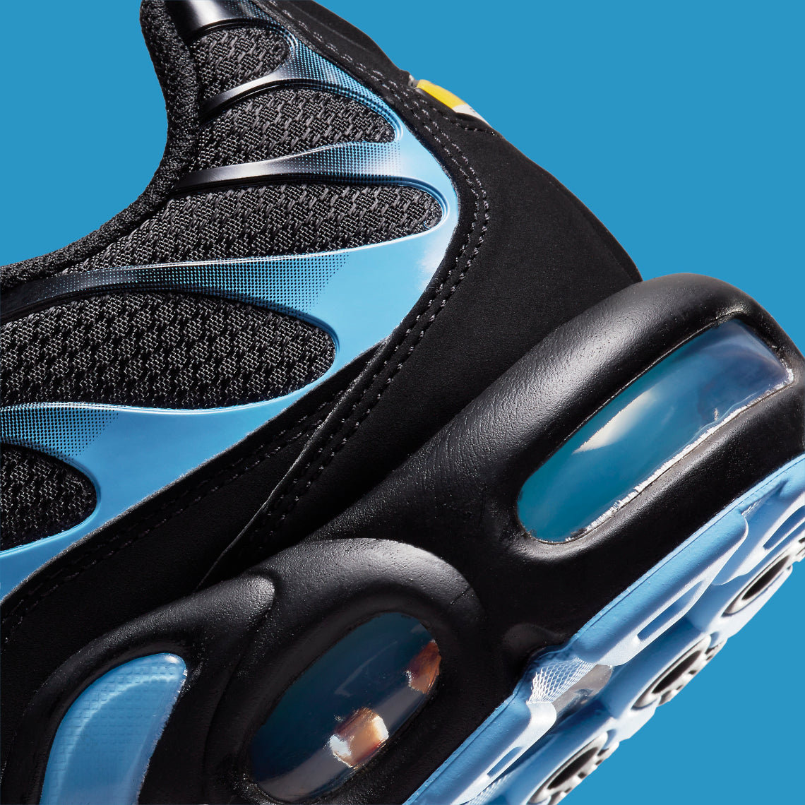 Nike tn store black blue tick