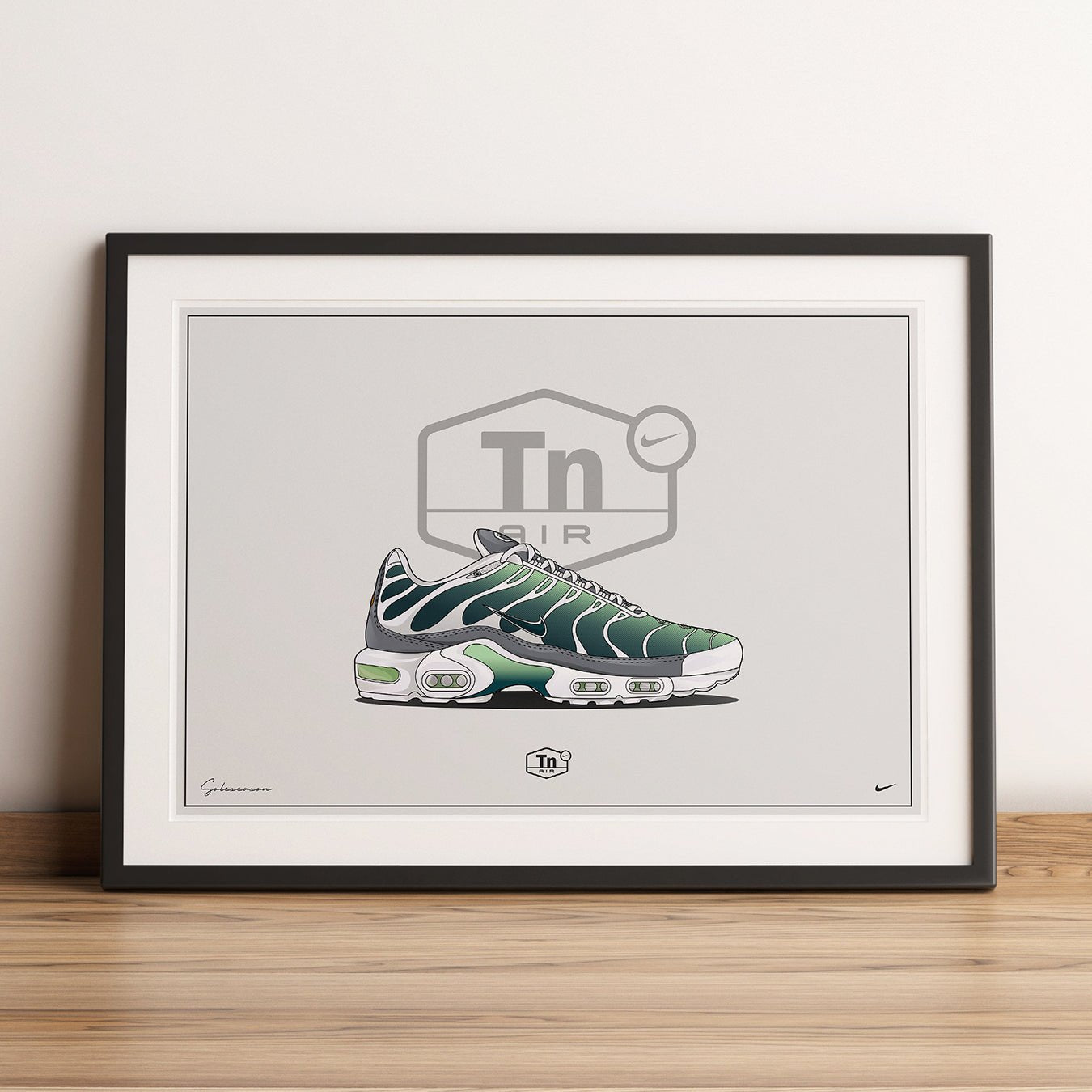 Nike Tn Ghost Green Aurora Green 852630 302 Poster