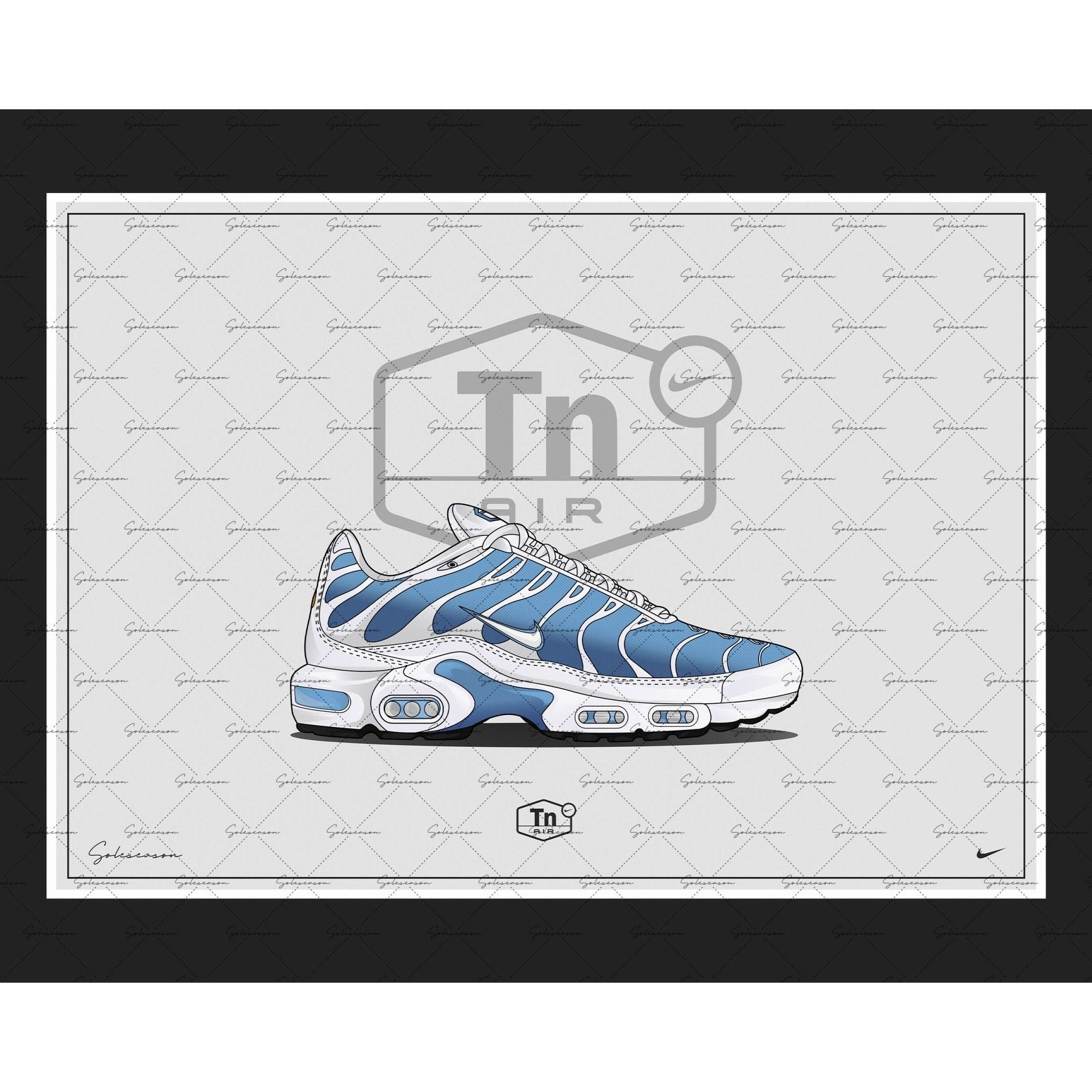 Nike air max plus battle clearance blue