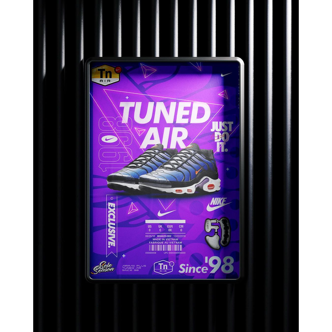 Nike Tn Purple Volt Poster / Print -  BQ4629-002