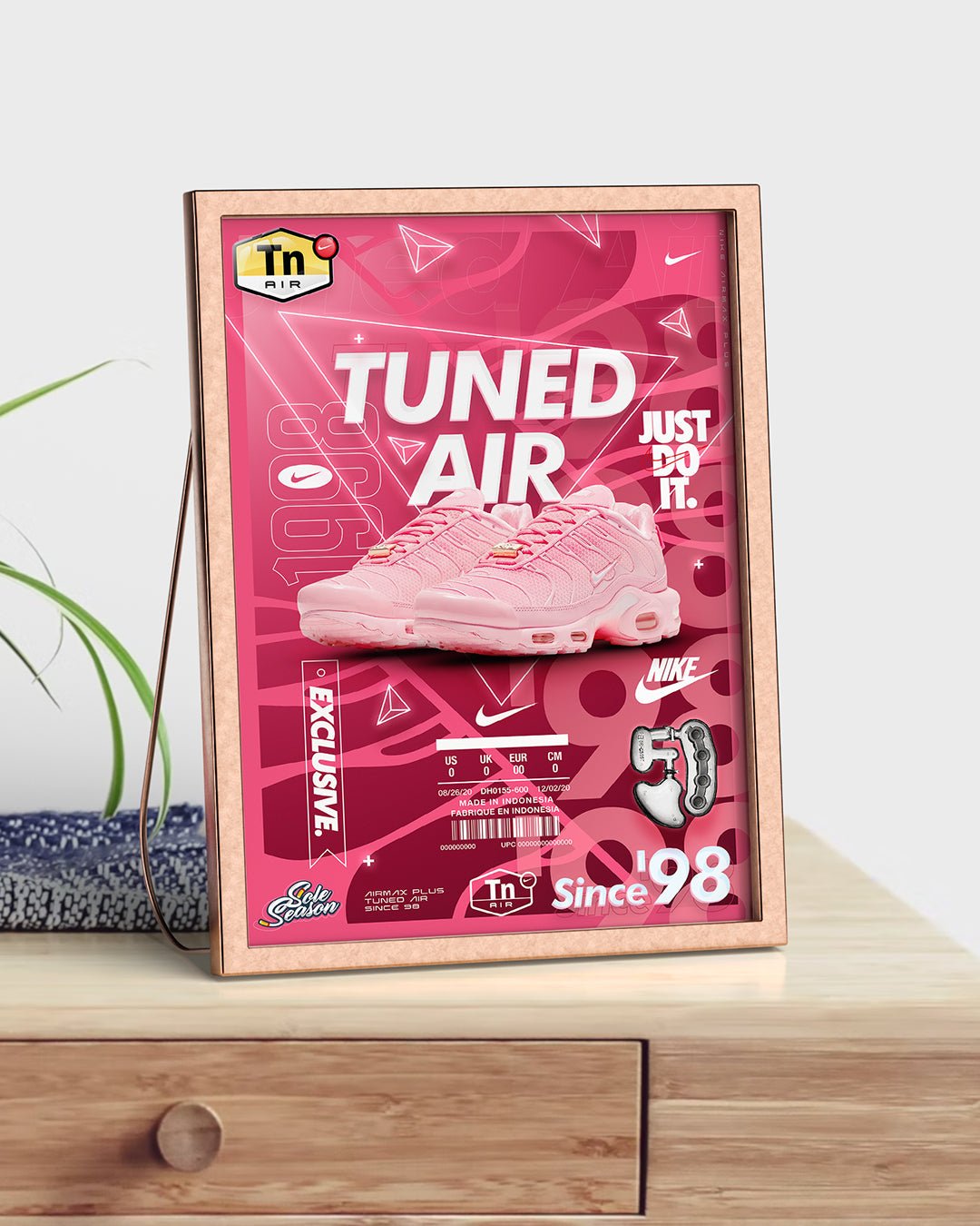Nike Tn Pink Atlanta DH0155-600 - air max plus posters in room